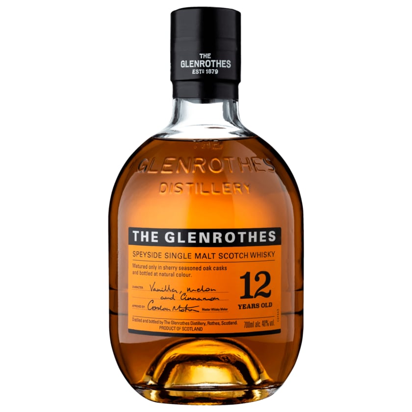 The Glenrothes Speyside Single Malt Scotish Whisky 0,7l